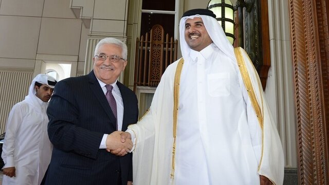 تماس تلفنی امیر قطر با عباس و هنیه درباره رخدادهای فلسطین