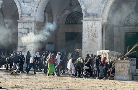 یورش صهیونیست‌ها به مسجد الاقصی برای پنجمین روز متوالی