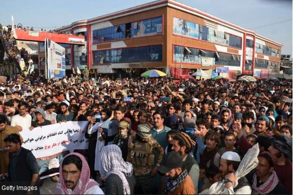 تظاهرات در خوست؛ سخنگوی طالبان: پاکستان حوصله افغان‌ها را امتحان نکند