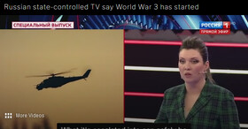 مجری تلویزیون دولتی روسیه: جنگ جهانی سوم آغاز شد