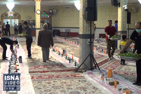 ویدئو / افطاری نیمه رمضان در سمنان