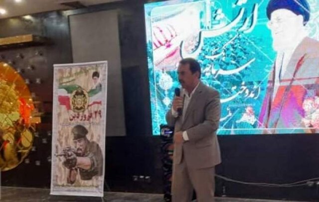 تجلیل از جانبازان و ایثارگران ارتشی در البرز