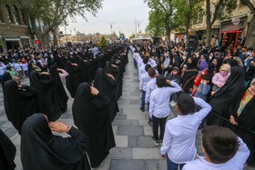 اجرای سرود «سلام فرمانده» دهه نودی ها - همدان