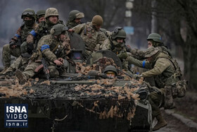 ویدئو / بحران اوکراین؛ آغاز نبرد سنگین در «دونباس»