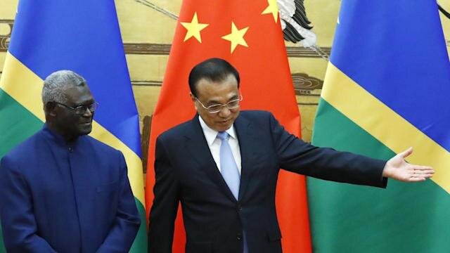چین با جزایر سلیمان بسته امنیتی امضا کرد