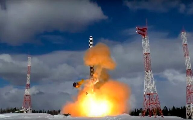 پوتین: سامانه بینظیر "سارمات" امنیت روسیه را تضمین میکند 1 پایگاه خبری ججین پوتین: سامانه بینظیر "سارمات" امنیت روسیه را تضمین میکند/پنتاگون واکنش نشان داد