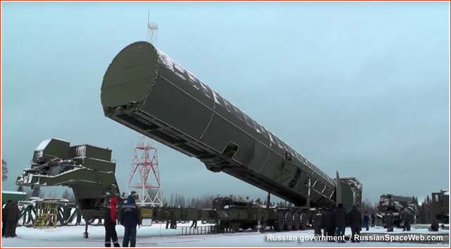روسیه: موشک بالستیک «سارمات» به همه جای زمین می‌رسد