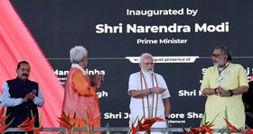 نخست وزیر هند تحت تدابیر شدید امنیتی به کشمیر رفت
