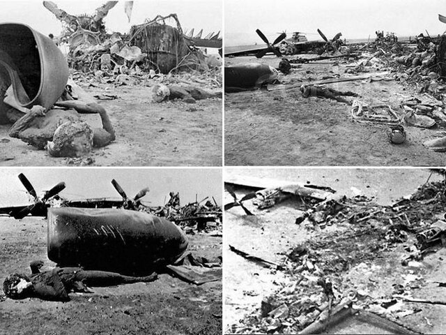 ماموریت شنهای طبس در رسوایی اسکادران آمریکایی