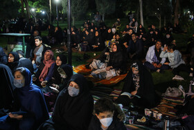 لیالی قدر، شب بیست و سوم ـ پارک ملت مشهد