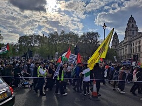 برگزاری راهپیمایی روز جهانی قدس در لندن پس از دو سال توقف