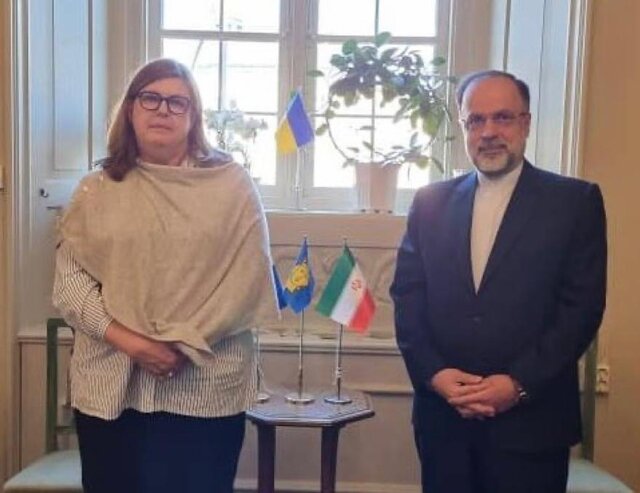 دیدار سفیر ایران با رییس شورای شهر استکهلم دیدار سفیر ایران با رییس شورای شهر استکهلم