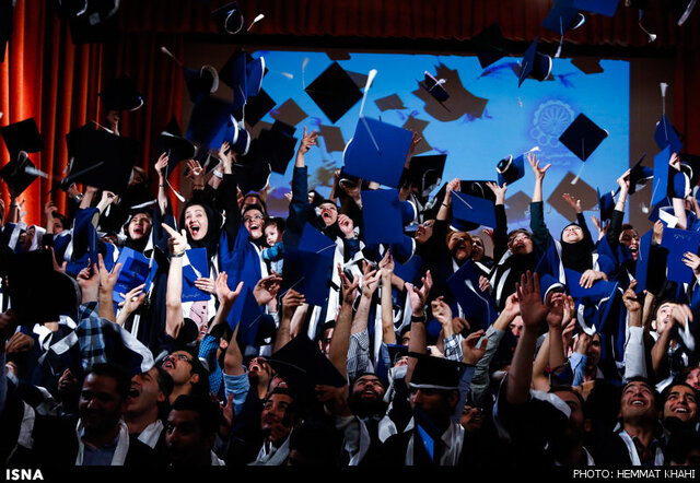 مراسم دانش‌آموختگی دانشگاه شریف برگزار می‌شود