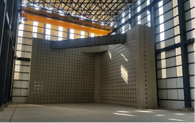 بازدید از آزمایشگاه پیشرفته نیمهتمام زلزله که از سال ۸۰ تجهیز شد