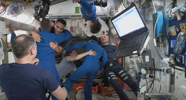 فضانوردان ماموریت کرو-۴ وارد ایستگاه فضایی بینالمللی شدند