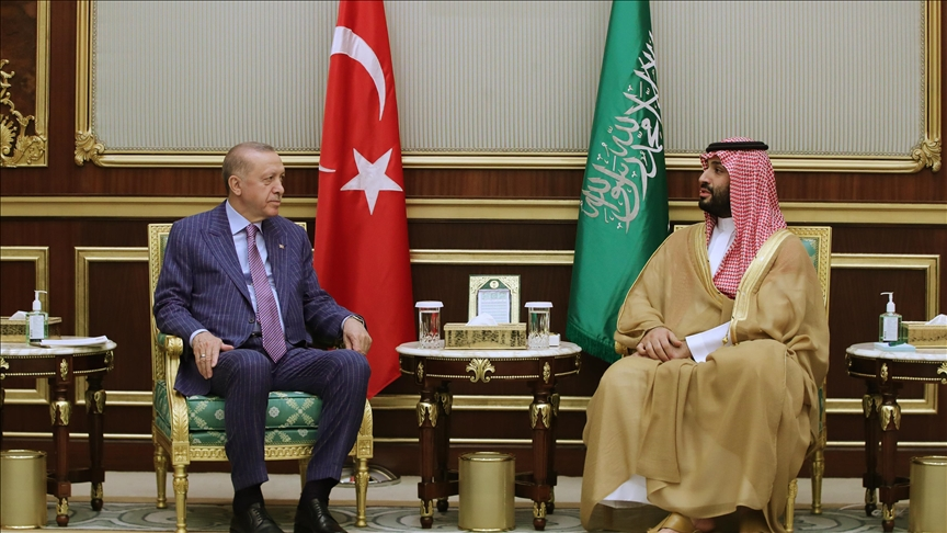 دیدار اردوغان با پادشاه و ولیعهد سعودی در جده دیدار اردوغان با پادشاه و ولیعهد سعودی در جده