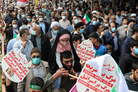 راهپیمایی روز قدس - گرگان