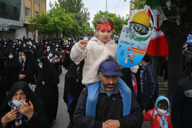 راهپیمایی روز قدس - همدان