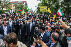 راهپیمایی روز قدس - تهران -۱