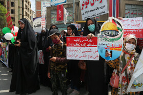 راهپیمایی روز قدس - اردبیل