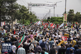 ویدئو / راهپیمایی روز قدس در چند استان - بخش نخست