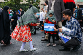 راهپیمایی روز قدس - تهران