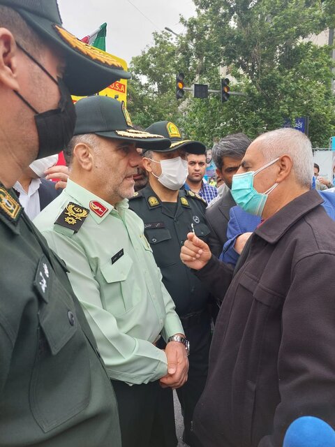 سردار رحیمی: پیام روزقدس مبارزه با ظالمان است سردار رحیمی: پیام روزقدس مبارزه با ظالمان است