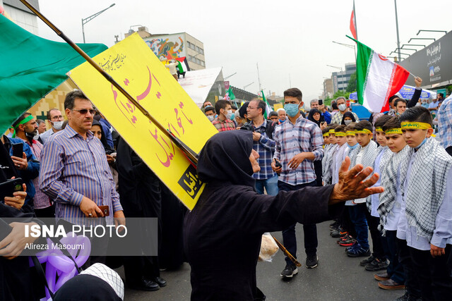 روز قدس و حمایت از ملت فلسطین پشتوانه" امنیت ملی ایران اسلامی" است