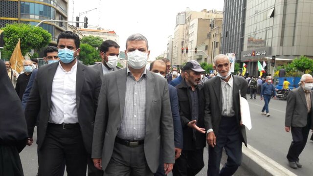 حضور قاضی صلواتی در راهپیمایی روز قدس حضور قاضی صلواتی در راهپیمایی روز قدس