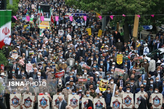 نگارستان ایران پای آرمان‌های فلسطین ایستاد/ گنبد آهنین اسرائیل غاصب فرو ریخت