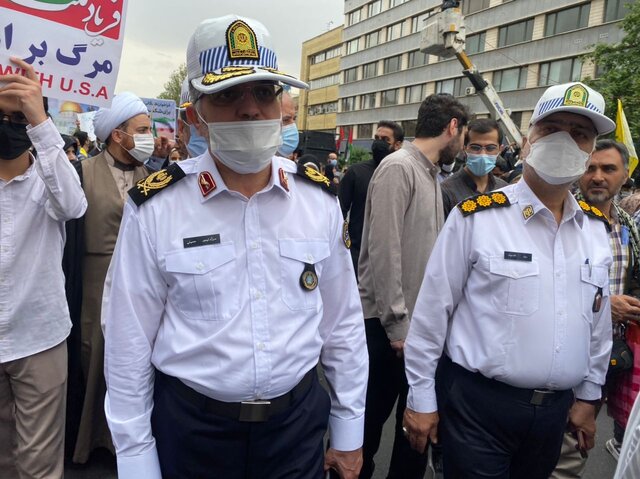 لغو محدودیتهای ترافیکی راهپیمایی روز قدس با پایان مراسم لغو محدودیتهای ترافیکی راهپیمایی روز قدس با پایان مراسم