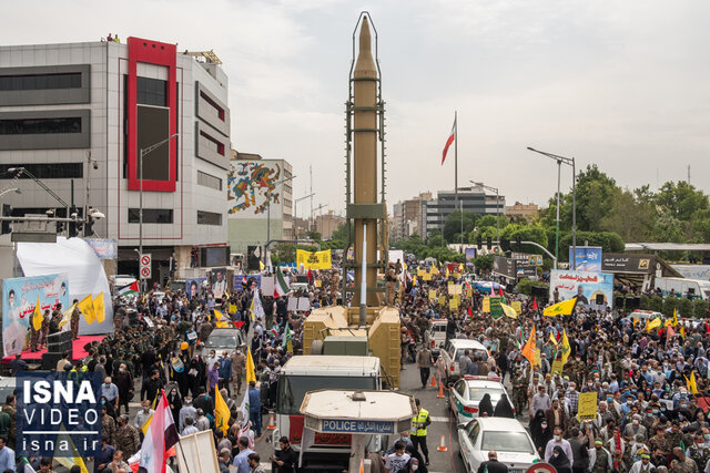 ویدئو / راهپیمایی روز قدس در تهران