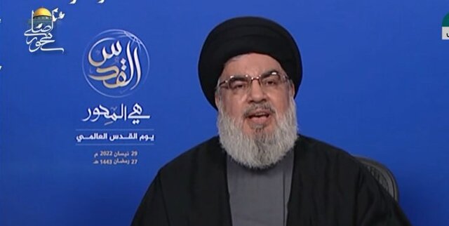 سخنرانی روز قدس سید حسن نصرالله صهیونیست‌ها را نگران کرده است