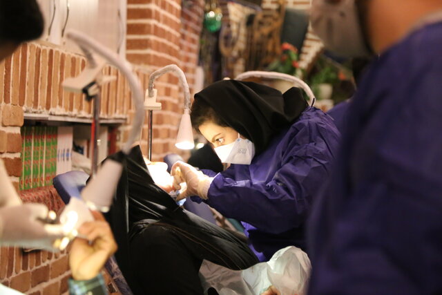 خدمات پزشکی قرارگاه جهادی «الکثیل» به کارتنخوابها