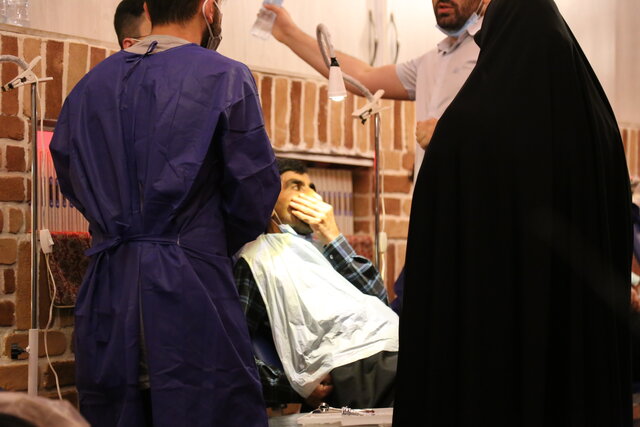 خدمات پزشکی قرارگاه جهادی «الکثیل» به کارتنخوابها