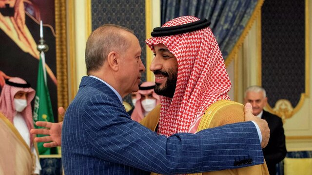 اردوغان: روابطمان با عربستان به سطح بسیار ممتازی ارتقا می‌یابد