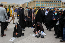 نماز عید فطر در حرم رضوی