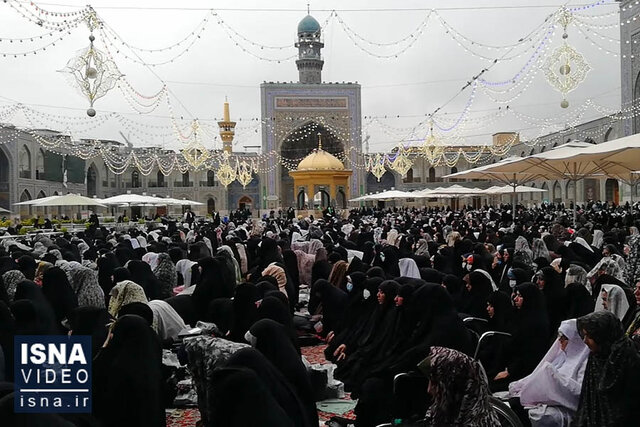 ویدئو / نماز عید فطر در شهرهای مختلف ایران