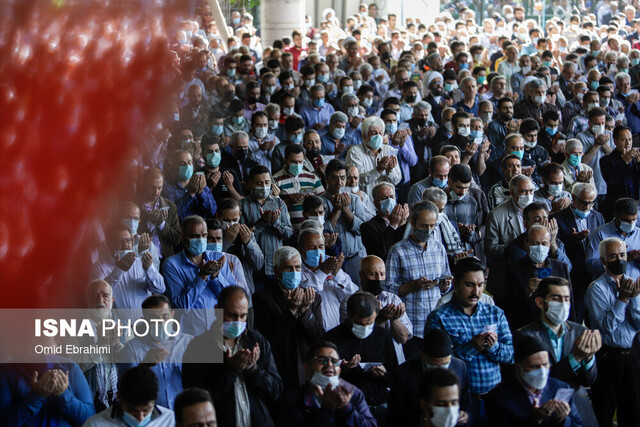 نماز عید سعید فطر اقامه شد
