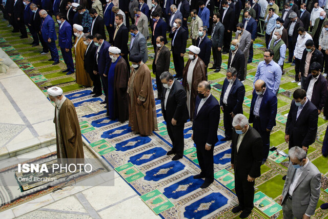 نماز عید سعید فطر اقامه شد