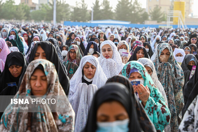 اقامه نماز عید سعید فطر - کرمان
