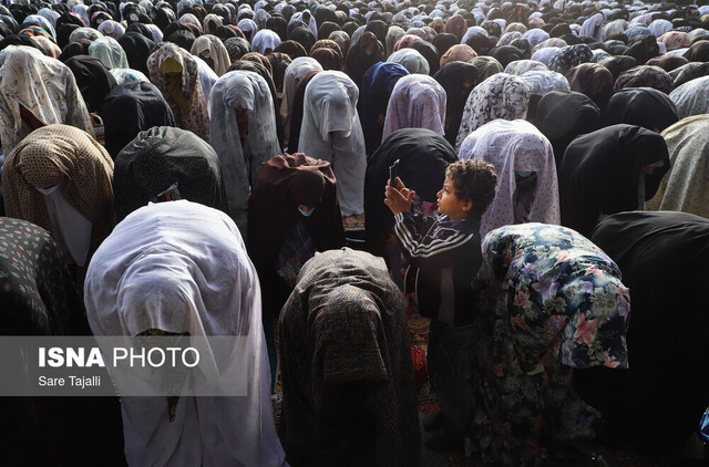 اقامه نماز عید سعید فطر - کرمان