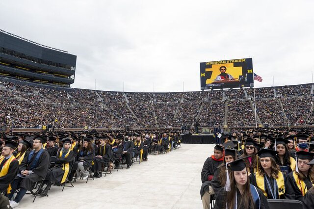 جشن فارغالتحصیلی دانشگاه معروف آمریکایی به روایت تصویر