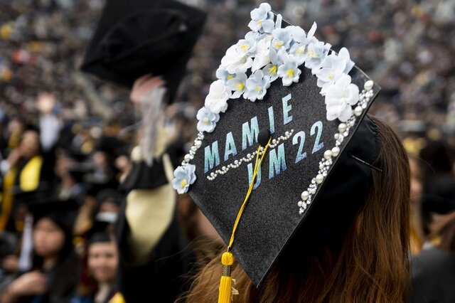 جشن فارغالتحصیلی دانشگاه معروف آمریکایی به روایت تصویر