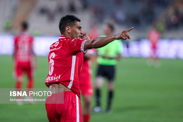 پیروزی پرسپولیس مقابل شهر خودرو در نیمه نخست