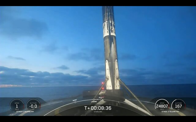 ۵۳ ماهواره "استارلینک" دیگر به مدار رفت