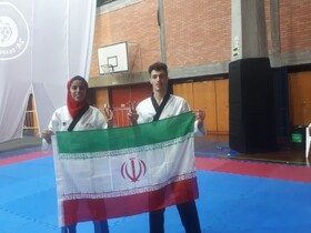 خدابنده: با یاد شهدای گمنام برای طلا جنگیدم