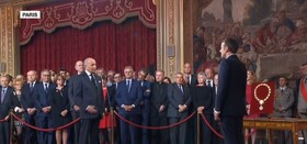 برگزاری مراسم تحلیف ریاست جمهوری ماکرون 