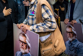 مراسم یادبود نادر طالب‌زاده