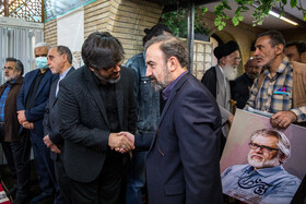 مراسم یادبود نادر طالب‌زاده